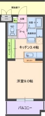 ヴァンベール46の間取り