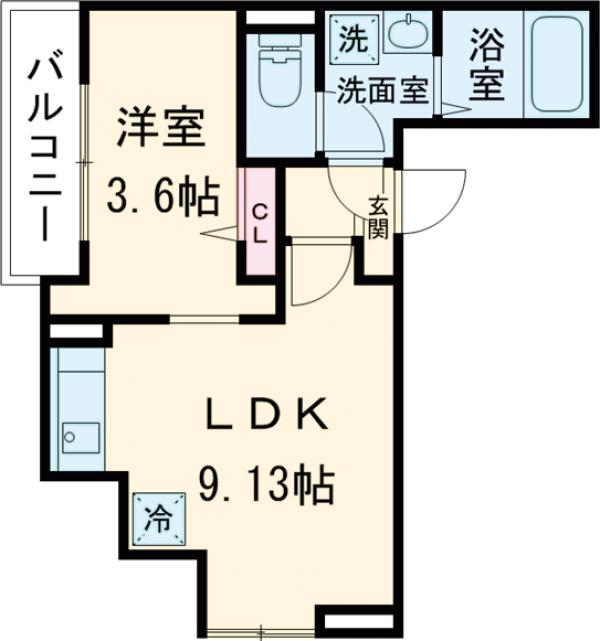 リベルテの間取り