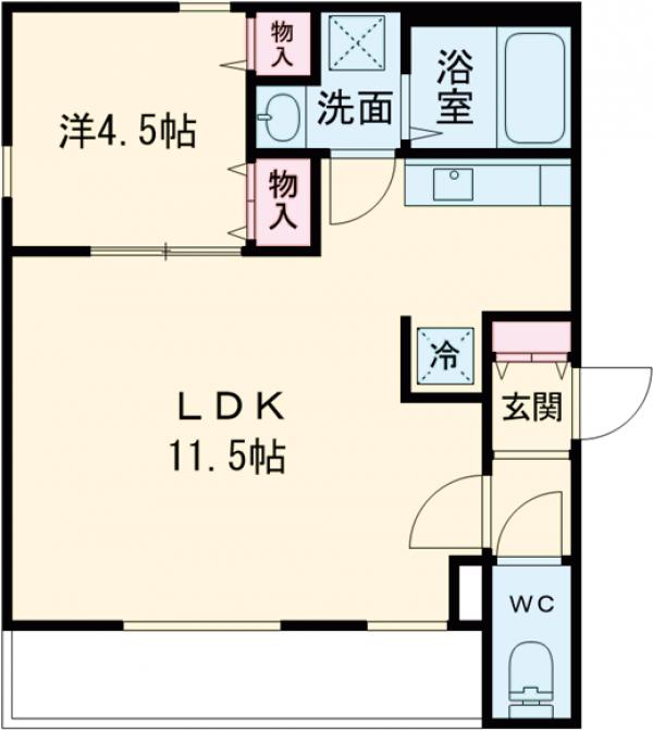イーストグロウ上池袋の間取り