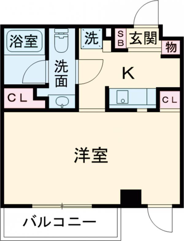 ORSUS新江古田の間取り