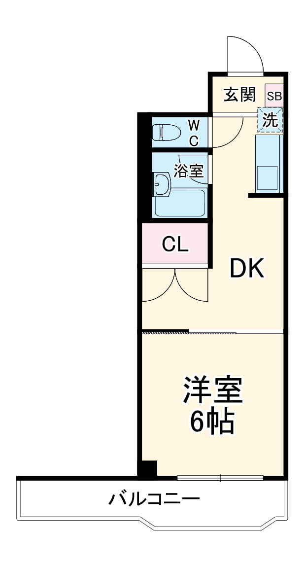 パークコートZAMAの間取り