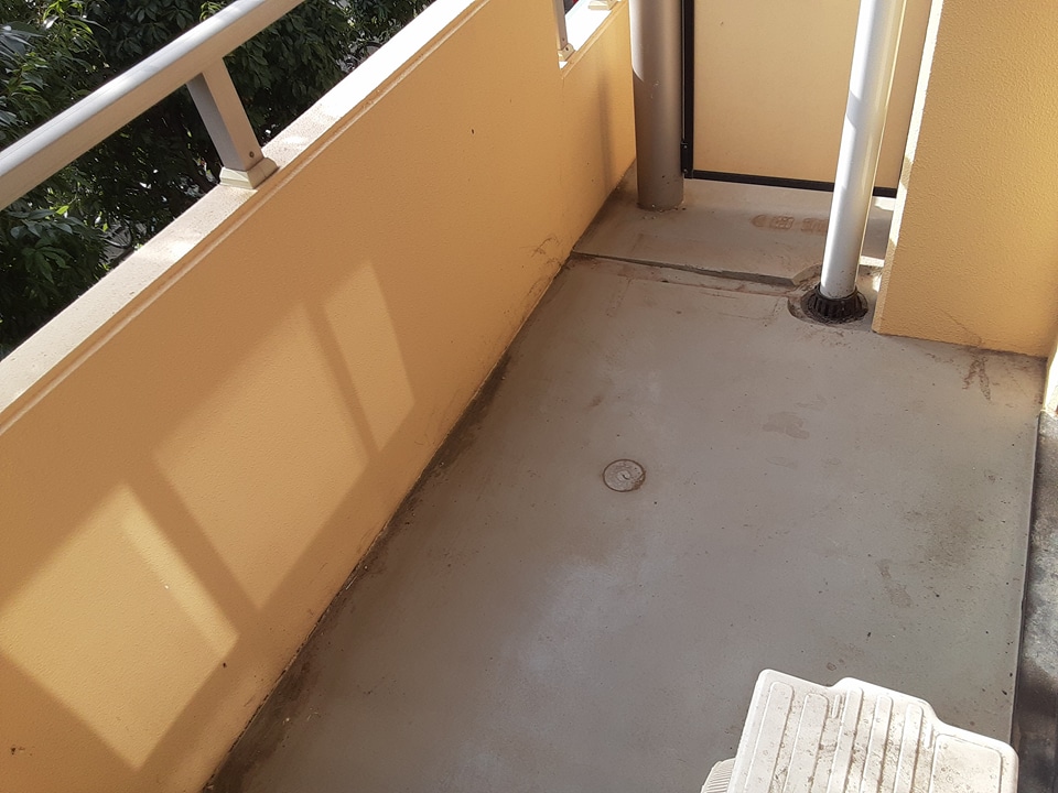 12/27 バルコニー