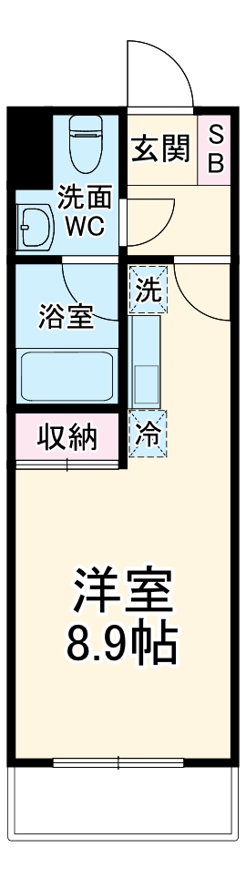 ゴールドウィン湘南の間取り