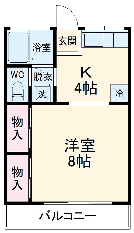ハイネス加納の間取り