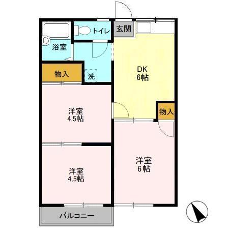 Tレジデンス Cの間取り