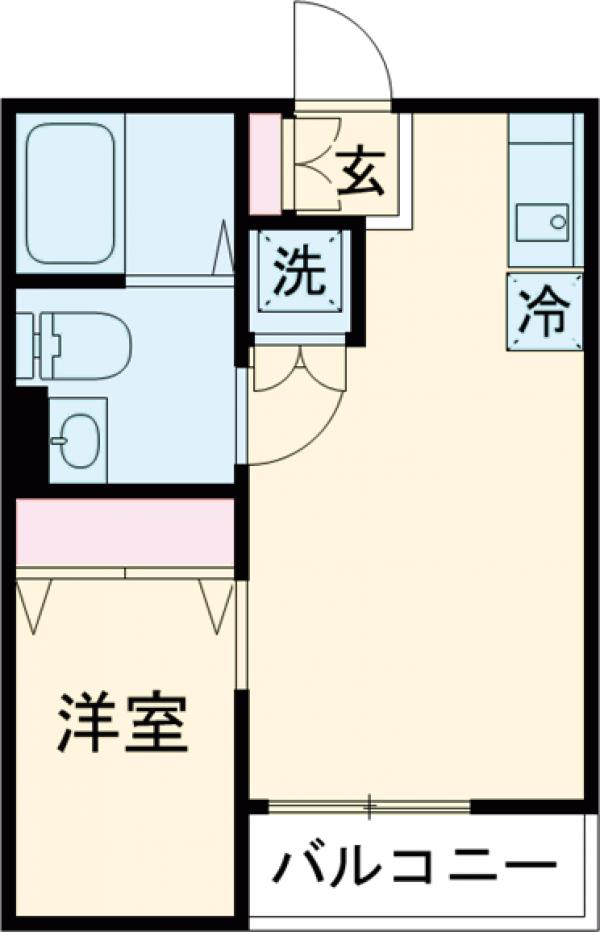 アルカンシエル北千住の間取り