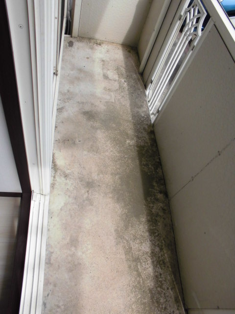 10/25 バルコニー