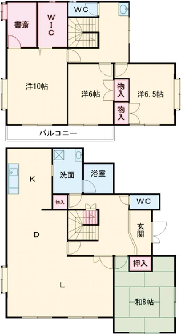 M’sハウスⅡの間取り