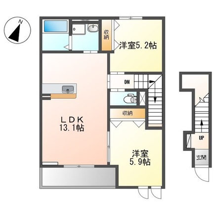 オリエンタル コートの間取り
