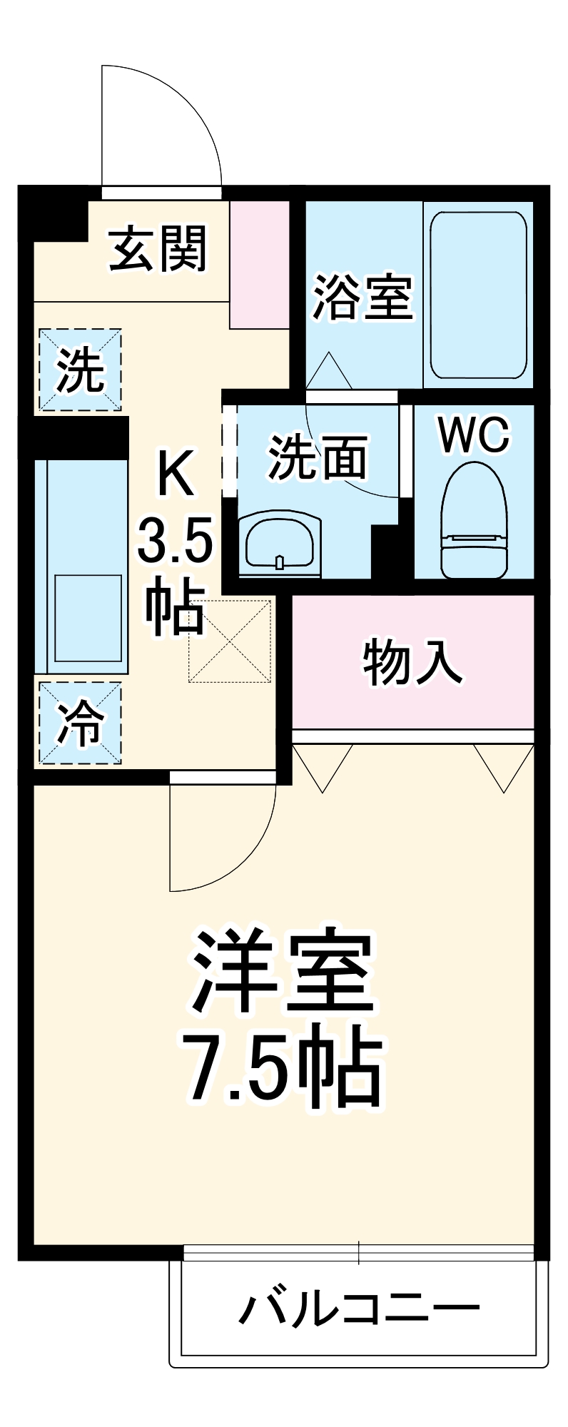 パインヒル鵠沼の間取り