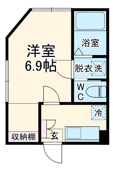カーメラ湘南の間取り