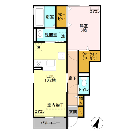 ヴァンヴェールの間取り