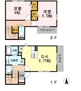 De Tsu Fiumeの間取り