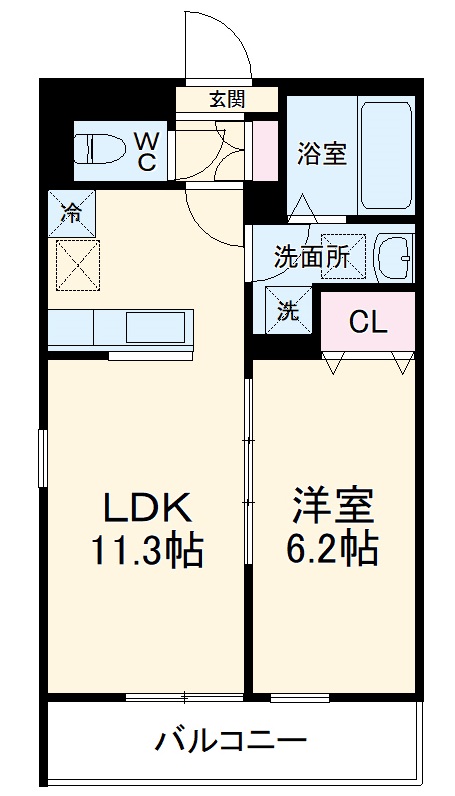 リコルテ田奈の間取り