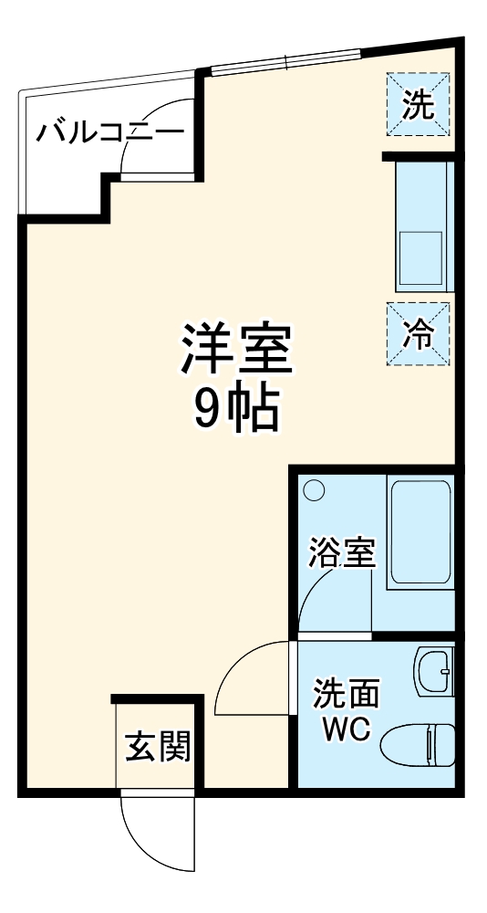 オリエンタルマンションの間取り