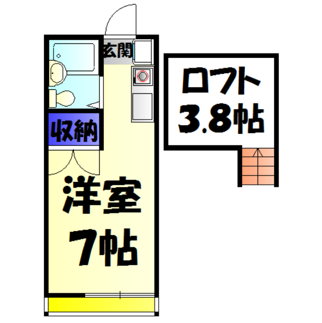 ニューキャッスルの間取り