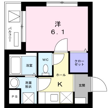 リビエール浜川の間取り