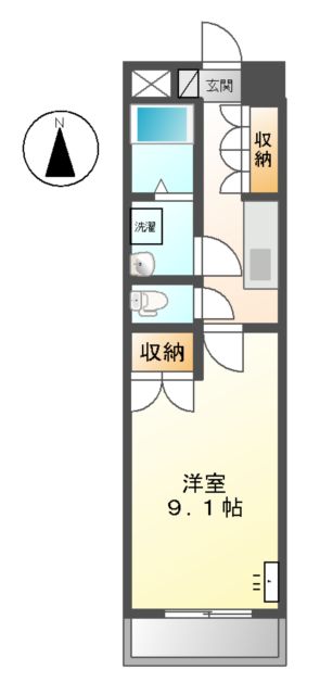 エクセレンスアイディの間取り
