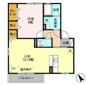 アーバン コート A/B/C/Dの間取り