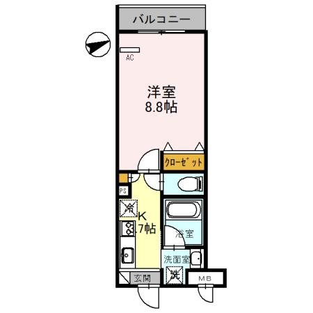 LA・FELICEの間取り