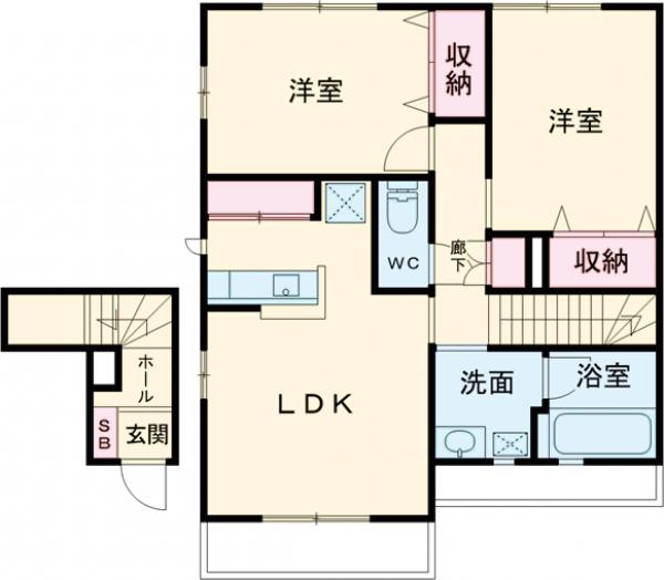 ヴァンベール C棟の間取り