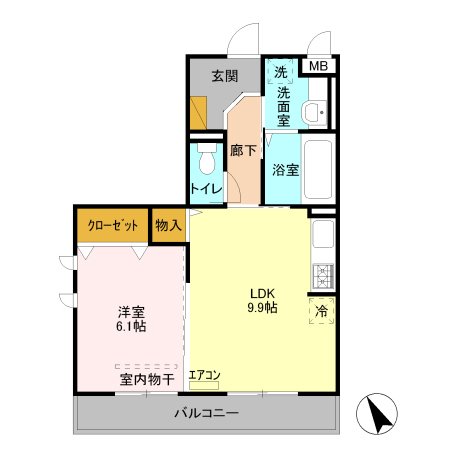 ヴィラグランデの間取り