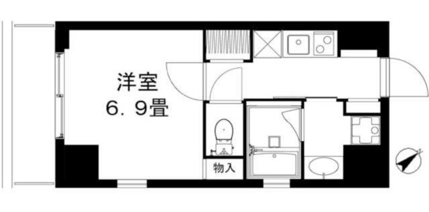 REISM HIVE 中目黒の間取り