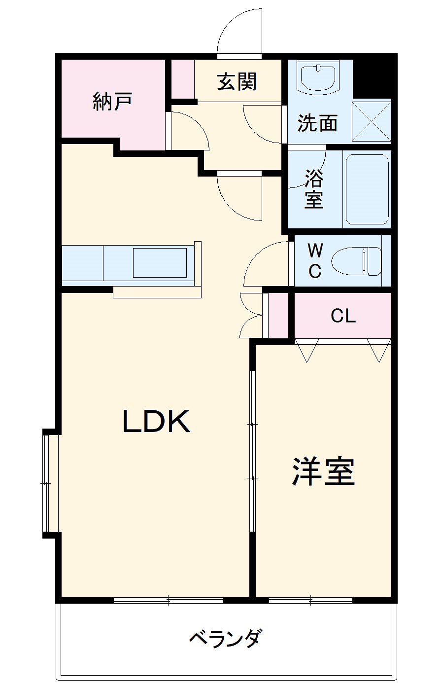 サンルミエの間取り
