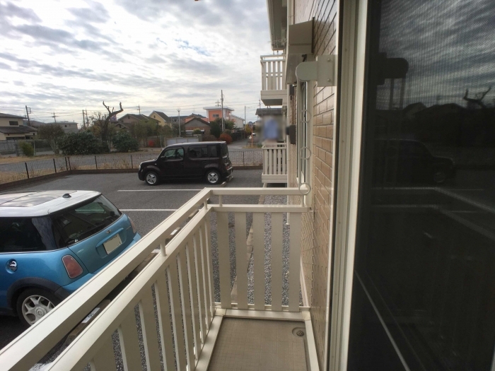 12/27 バルコニー