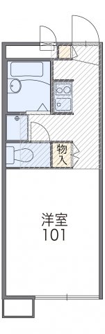 レオパレスSoleadoの間取り