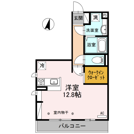 D-roomBusiness小山の間取り