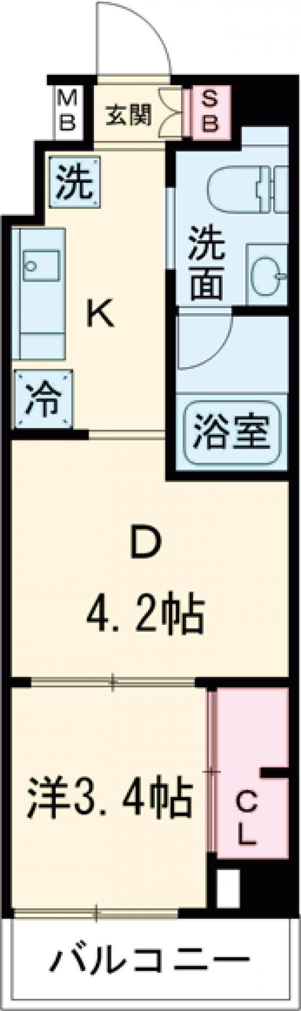 ARKMARK代田橋の間取り