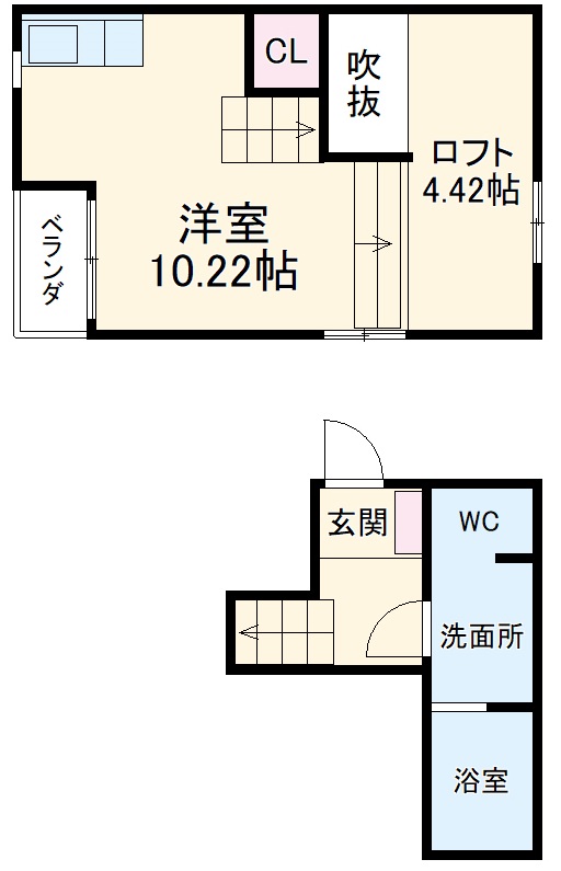 RadIAnce鳴海の間取り