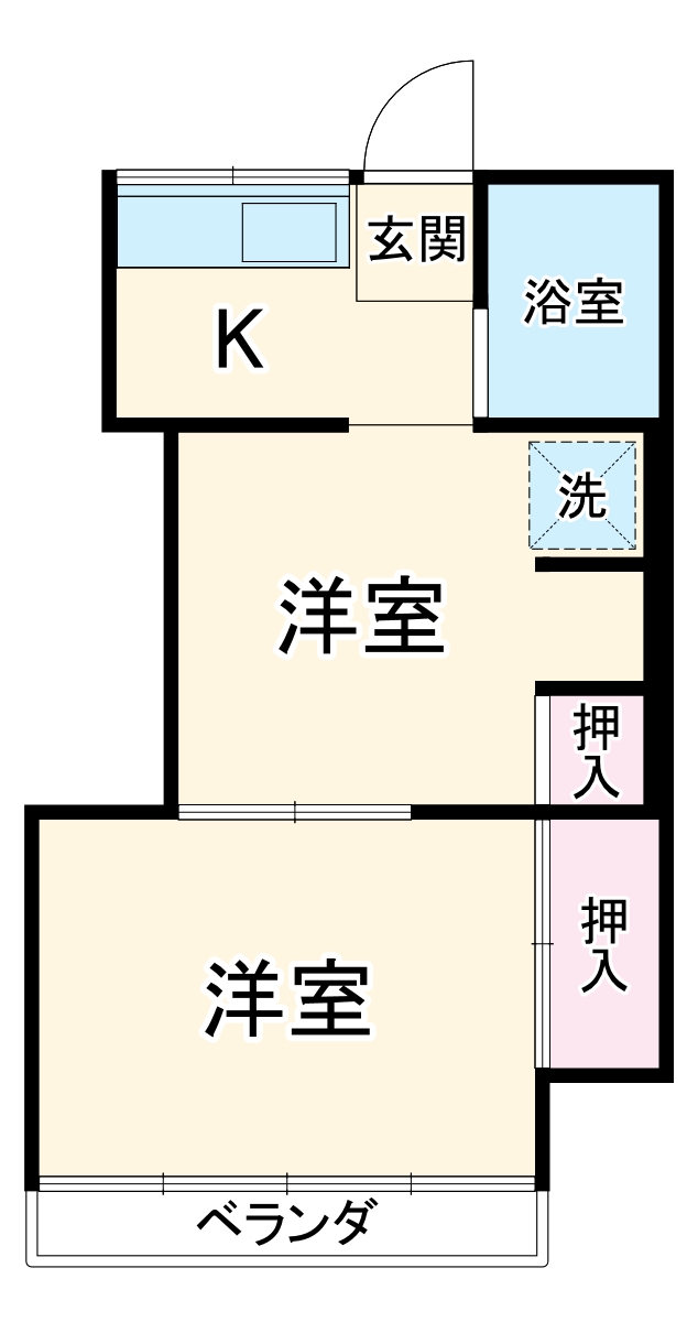 シティ元町の間取り