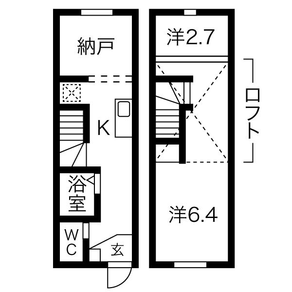 メゾンサニーヒルの間取り