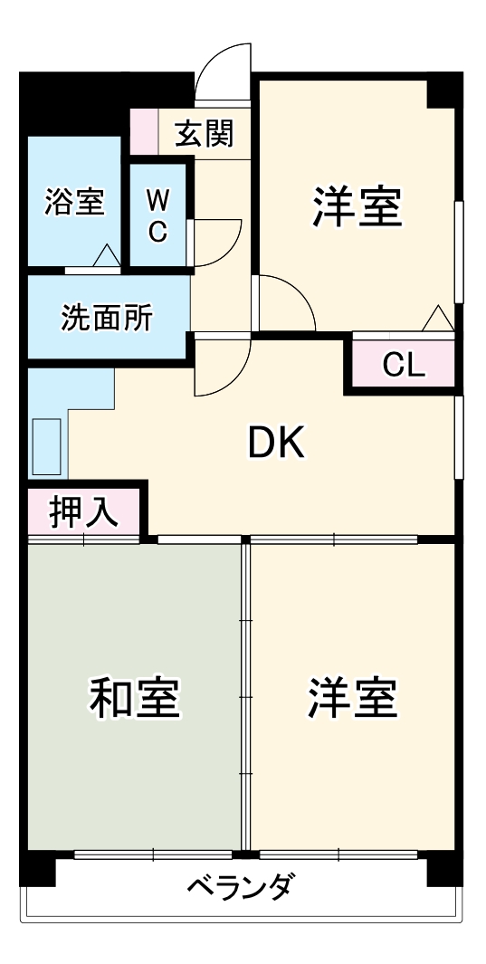 エスポワール八事の間取り