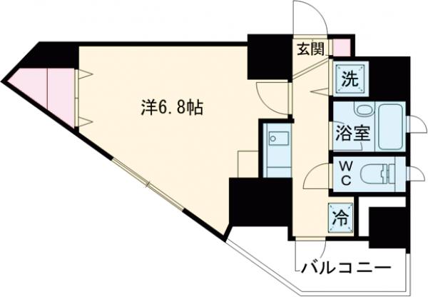 ドルチェ板橋区役所前・弐番館の間取り