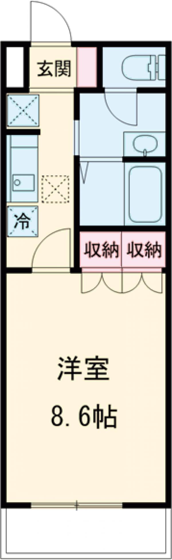 レジデンス小金井の間取り