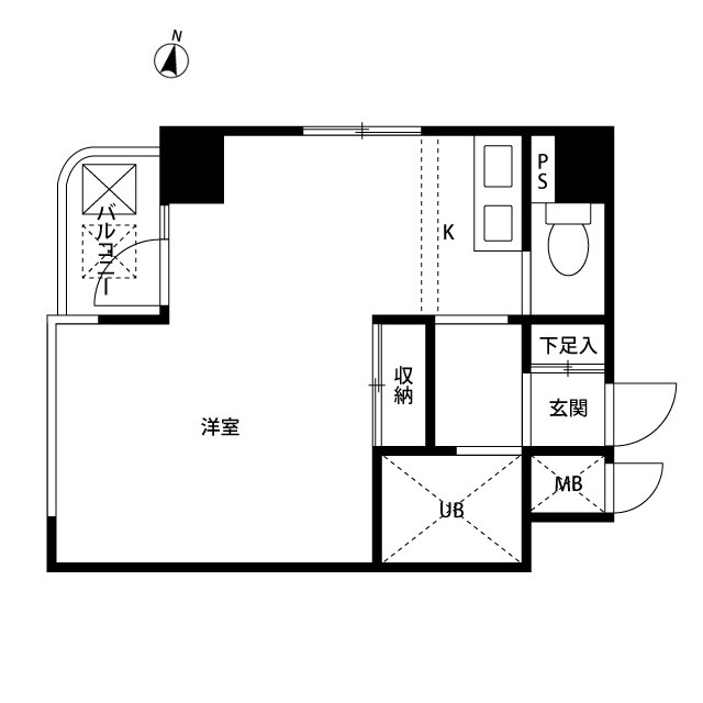 プレール本駒込の間取り