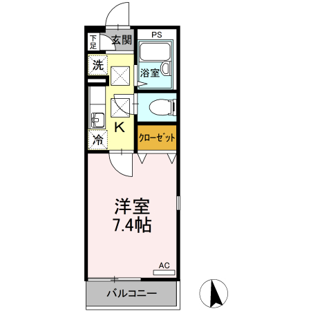 カトルセゾンの間取り