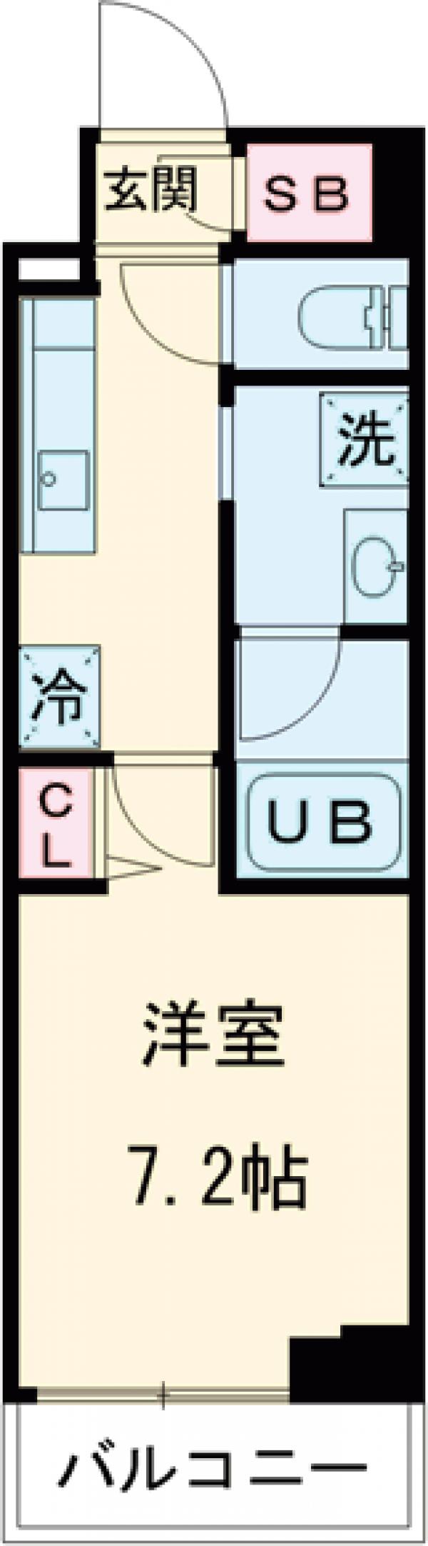 B CITY APARTMENT ITABASHI NORTの間取り