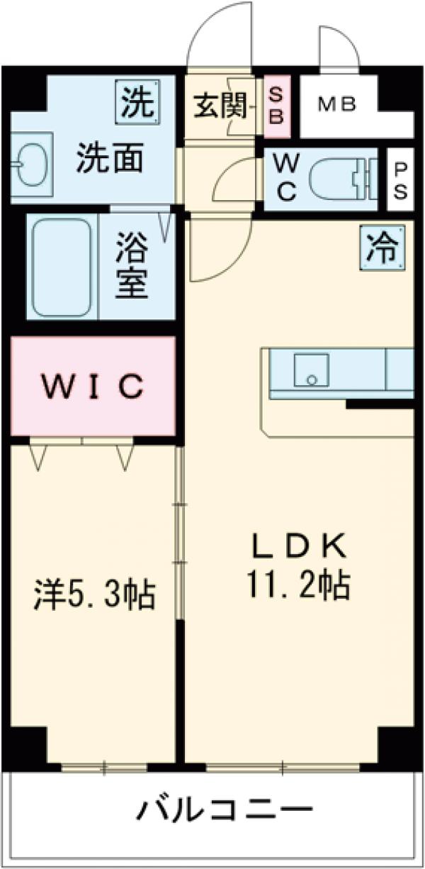 フローラル筥松の間取り