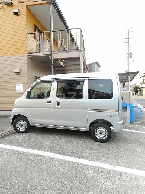 2/8 駐車場