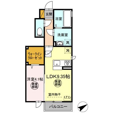 コンフォートの間取り