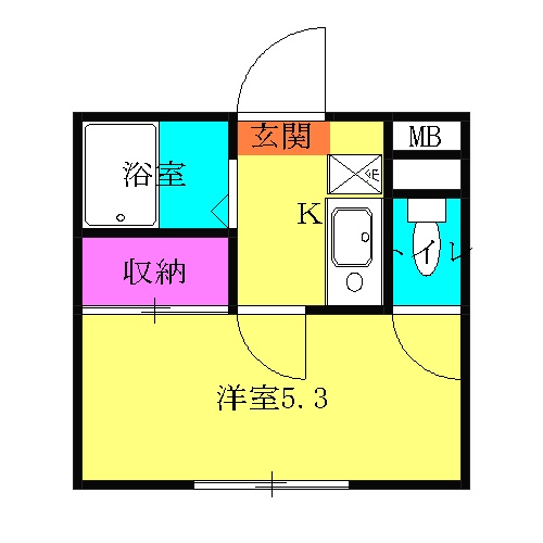 ペパンシエソワの間取り