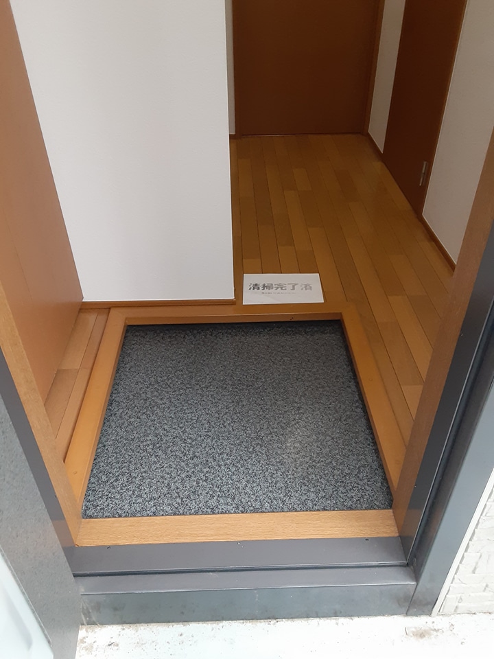 8/26 玄関
