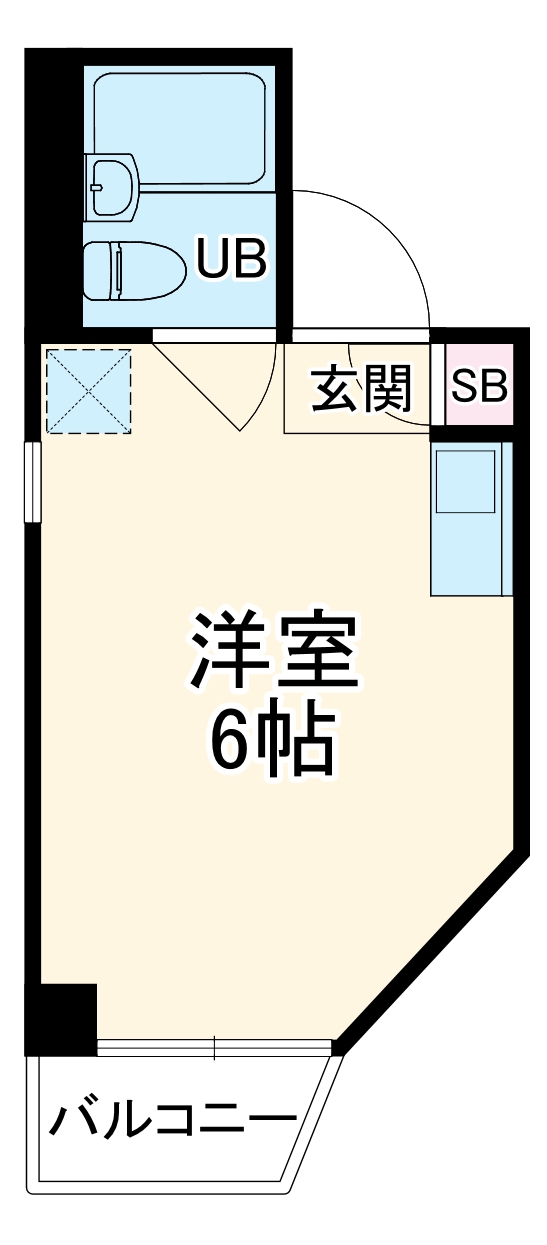 プレスイン豊の間取り