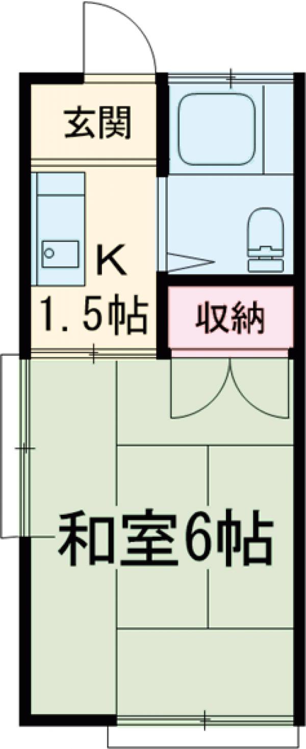 ホワイトルームの間取り