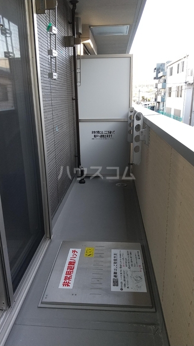 12/24 バルコニー