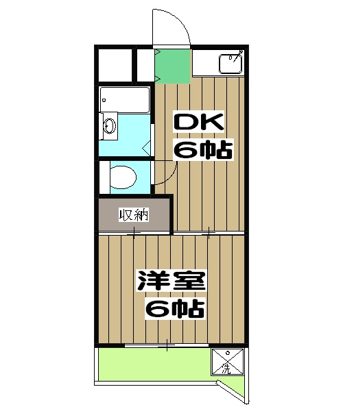 グレース桂の間取り